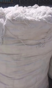 大量收购氨纶废丝白色氨纶丝弹丝布条服装家纺下脚料