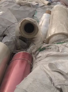 常年大量收轻胶pet膜废料，PET卷筒，PET压包件