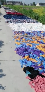 专业高价回收各种碎布，服装厂边角料！