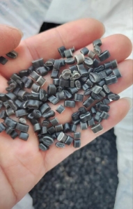 专业加工生产大白PP颗粒、水洗杂色编织袋颗粒，全漂