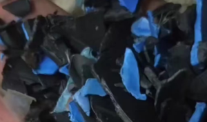 出售螺纹管破碎料，路障破碎料