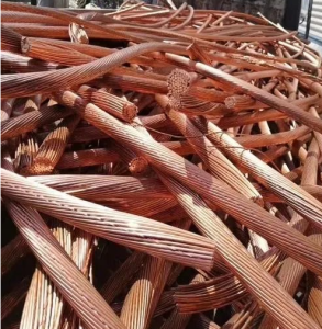 长期回收含铜物料，电机转子，铜芯电线电缆，空调铜管