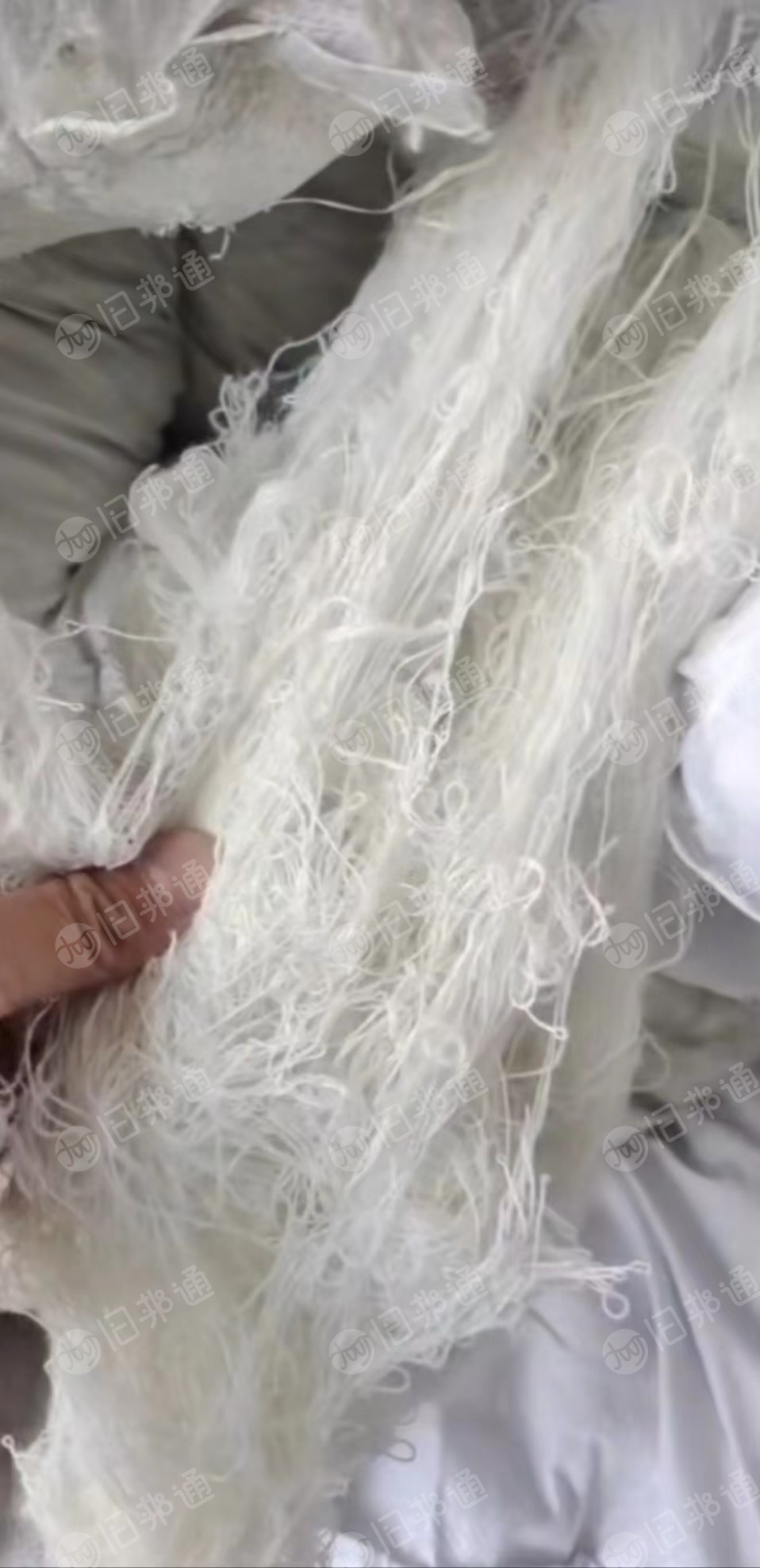 大量回收各种纺纱厂下脚料,中介重酬