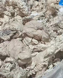 求购瓷白PPA胶头,水口,粒子等