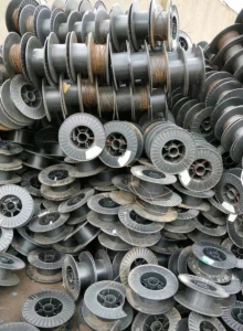 江浙沪回收PS毛料，PS焊丝盘，合金焊丝盘，黑色灰色都可以