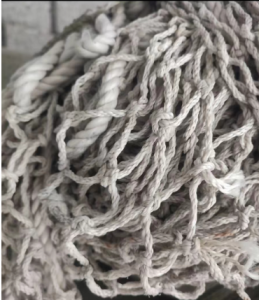 回收废旧安全网，涤纶网