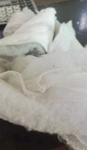 大量求购浅色空心丝开花料，绗棉开花料