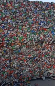 常年大量回收铝易拉罐棉花包，压扁罐