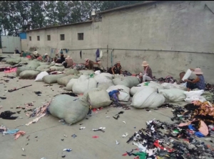 纺纱厂长期回收杂色开花料