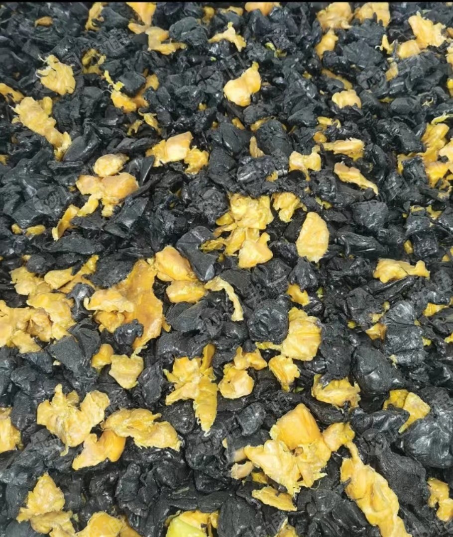 现金回收黄线管破碎料,蓝线管破碎料,各种PE管道破碎料