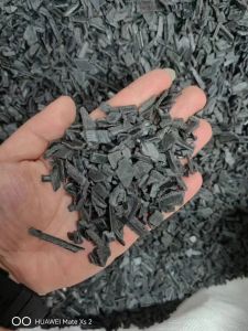 广东佛山出售分选好的绿色硬PVC破碎料