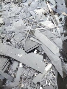 长期大量供应钢板玻璃废料