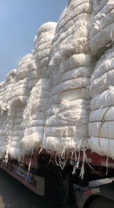 大量求购不带填充的PP无纺布边角料，口罩边角料