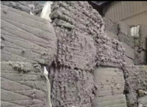 出售本白排渣棉，麻灰废棉