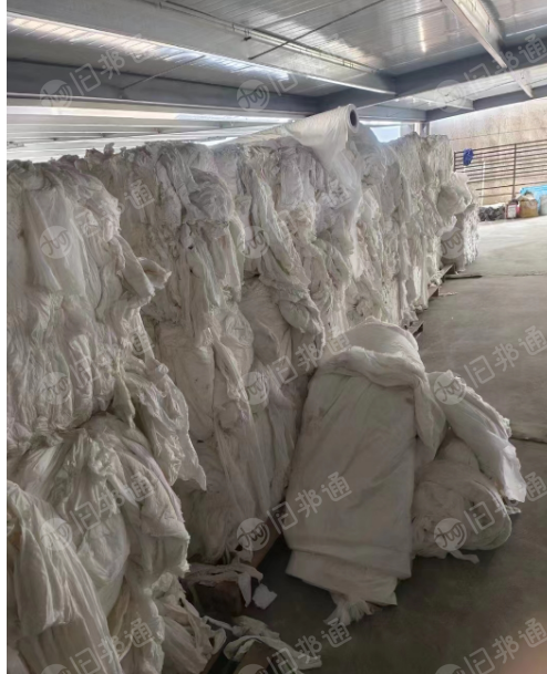 出售无纺布边角料,湿巾待加工半成品,一百多吨