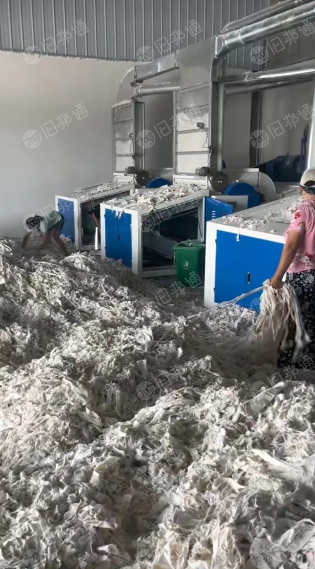 专业加工出售水洗漂白牛仔布块开花棉,85、95、灯照棉,月产500吨