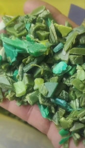 现货出售低压框破碎料，HDPE垃圾桶破碎料