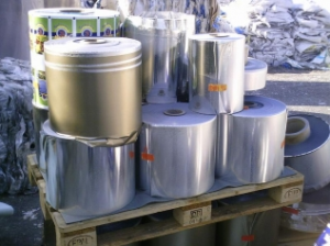 长期高价求购制药厂废铝箔，镭射膜，电化铝，铝塑复合膜