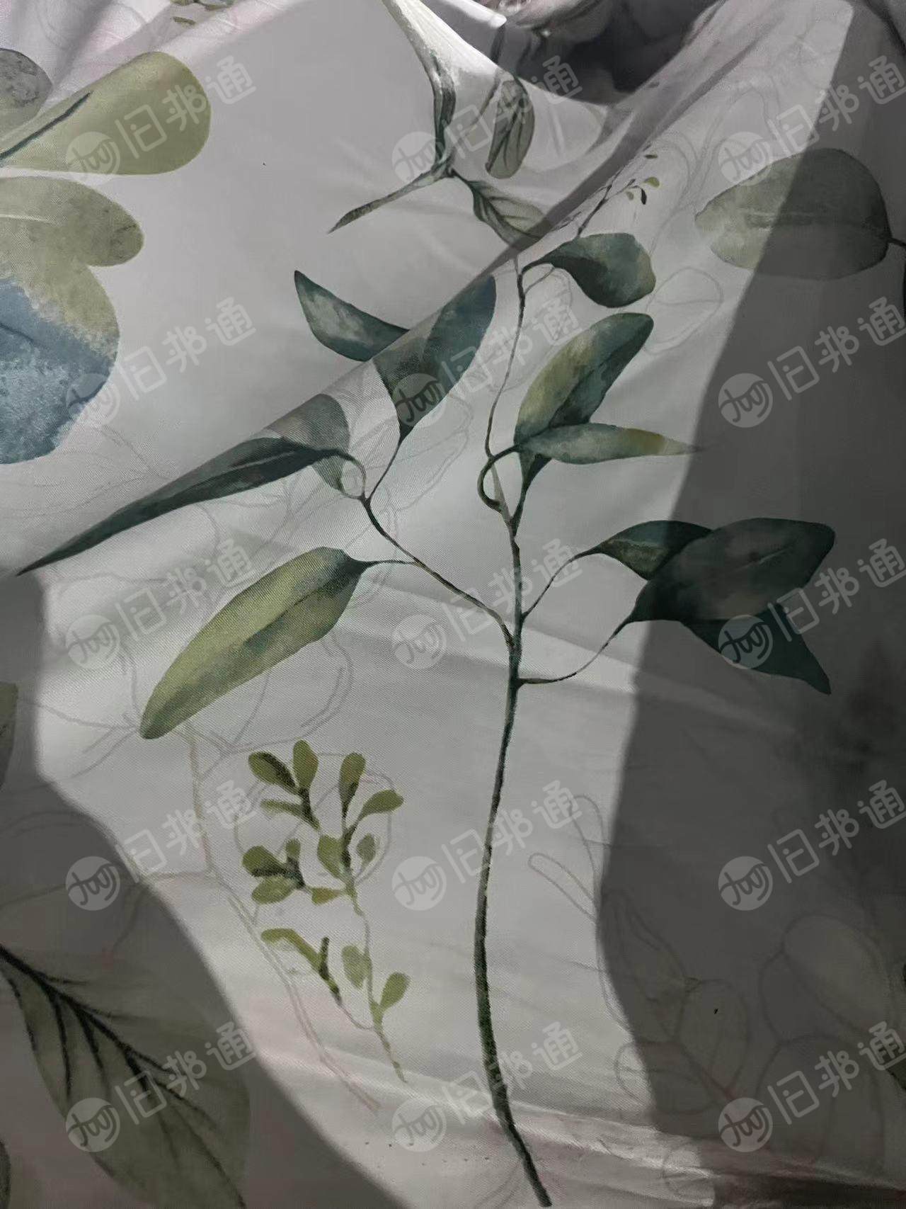 出售人棉库存印花卷布几十吨!