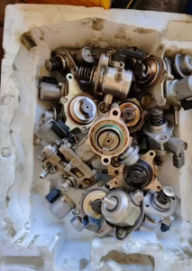 长期大量回收废电机壳，马达帽铝，空调泵铝