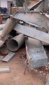 阜阳地区常年收购各种废钢，塔吊架子，船板料子，废钢管