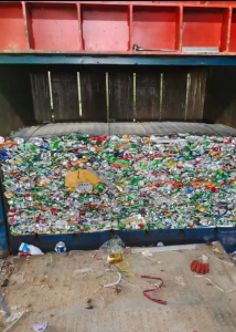 长期高价求购铝易拉罐压块