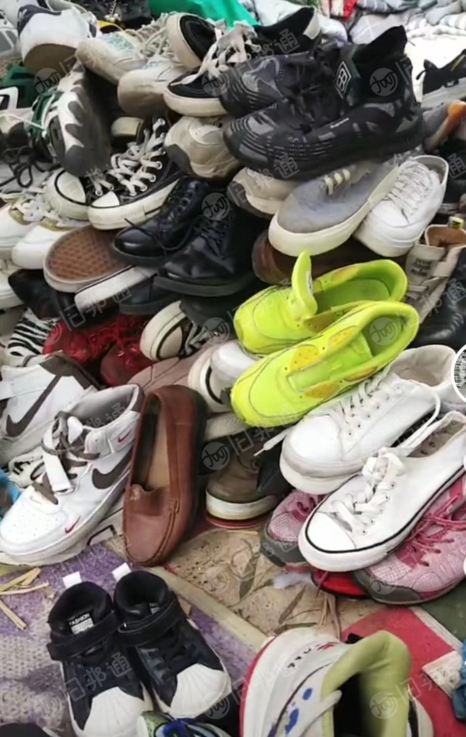 出售旧鞋，对鞋，鞋子通货