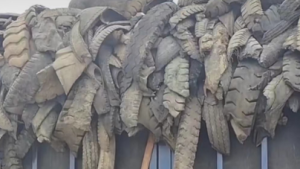 大量出售线胎胎顶废料，钢丝胎胶块