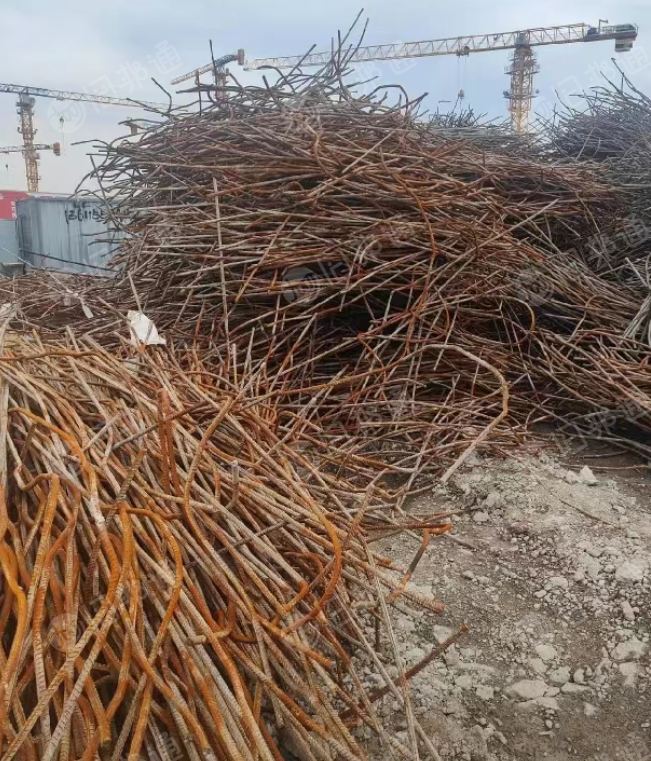 大量回收钢筋团子,打包钢筋,钢筋包,工地剩余废钢筋
