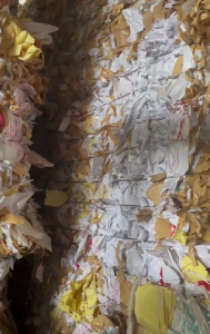 出售淋膜纸废料，各种颜色混合打包