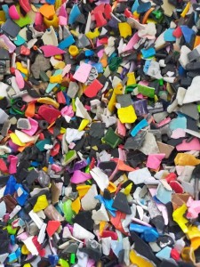 出售黑花静电分选ABS破碎料