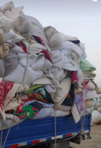 大量出售旧棉被,棉花,腈纶棉！