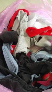 出售针织布，杂色涤棉跟漂白纯棉