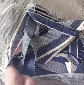 长期供应85棉95棉牛仔碎布