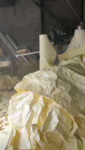 长期出售淋膜纸废料，黄白色混打