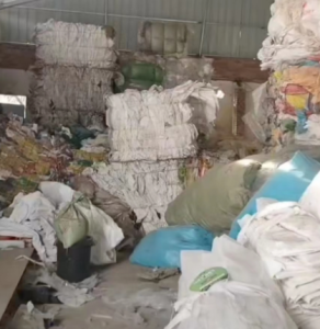 长期出售水洗编织袋废料