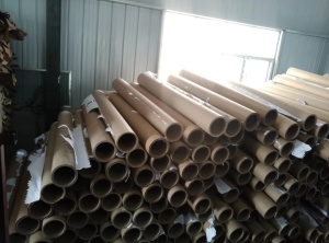 6寸二手纸管出售，每个月15吨左右