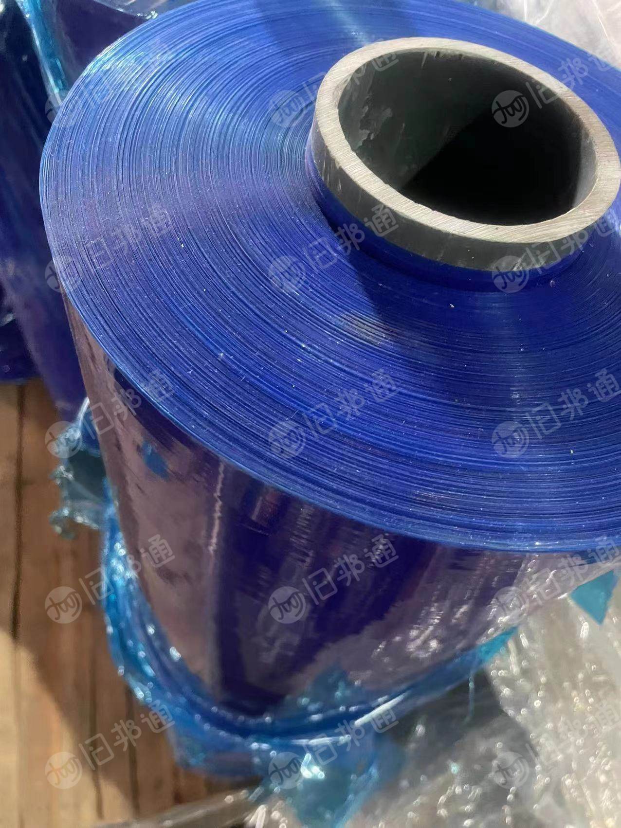 PE静电蓝膜,PE卷筒膜,现货出售