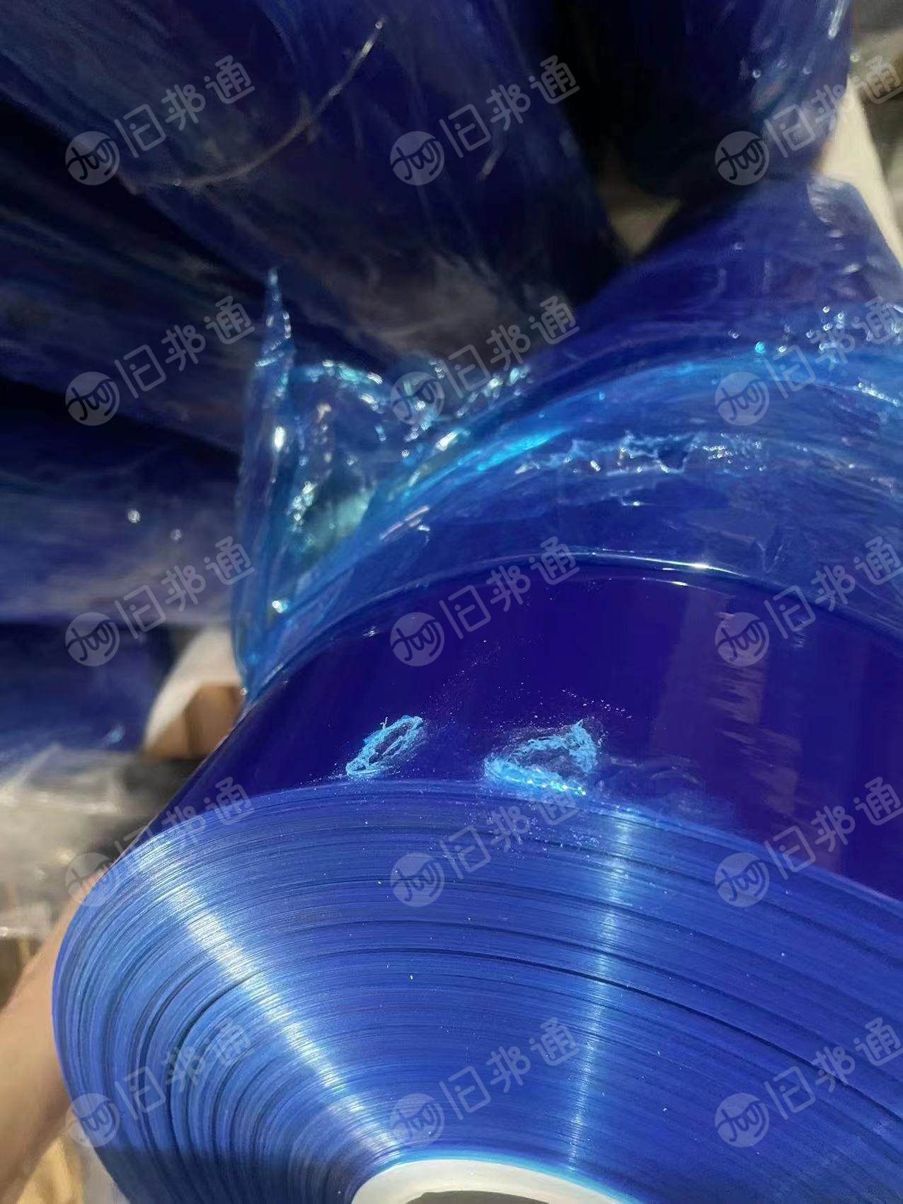 PE静电蓝膜,PE卷筒膜,现货出售