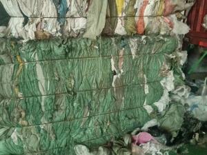 干机花色编织袋废料出售