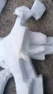 白色汽车隔音棉，双组分子吸音棉，造粒用，大量出售