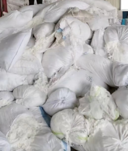 本白纺纱厂织布厂下脚料，库存纱布专业回收
