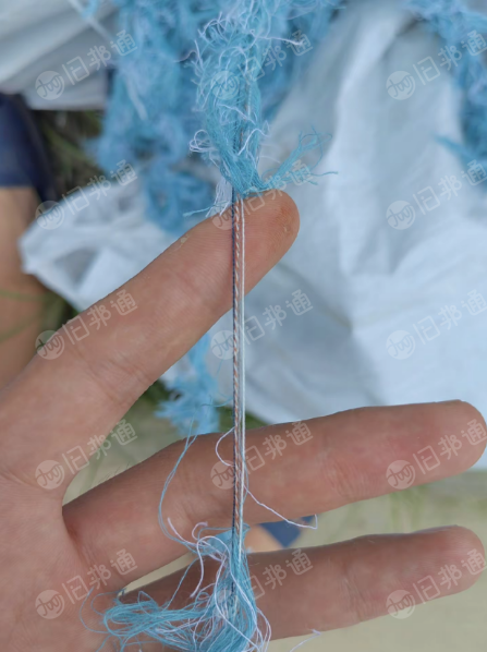 花筋精纺布边,边纯棉,花筋含涤,现货9.6米一车出售