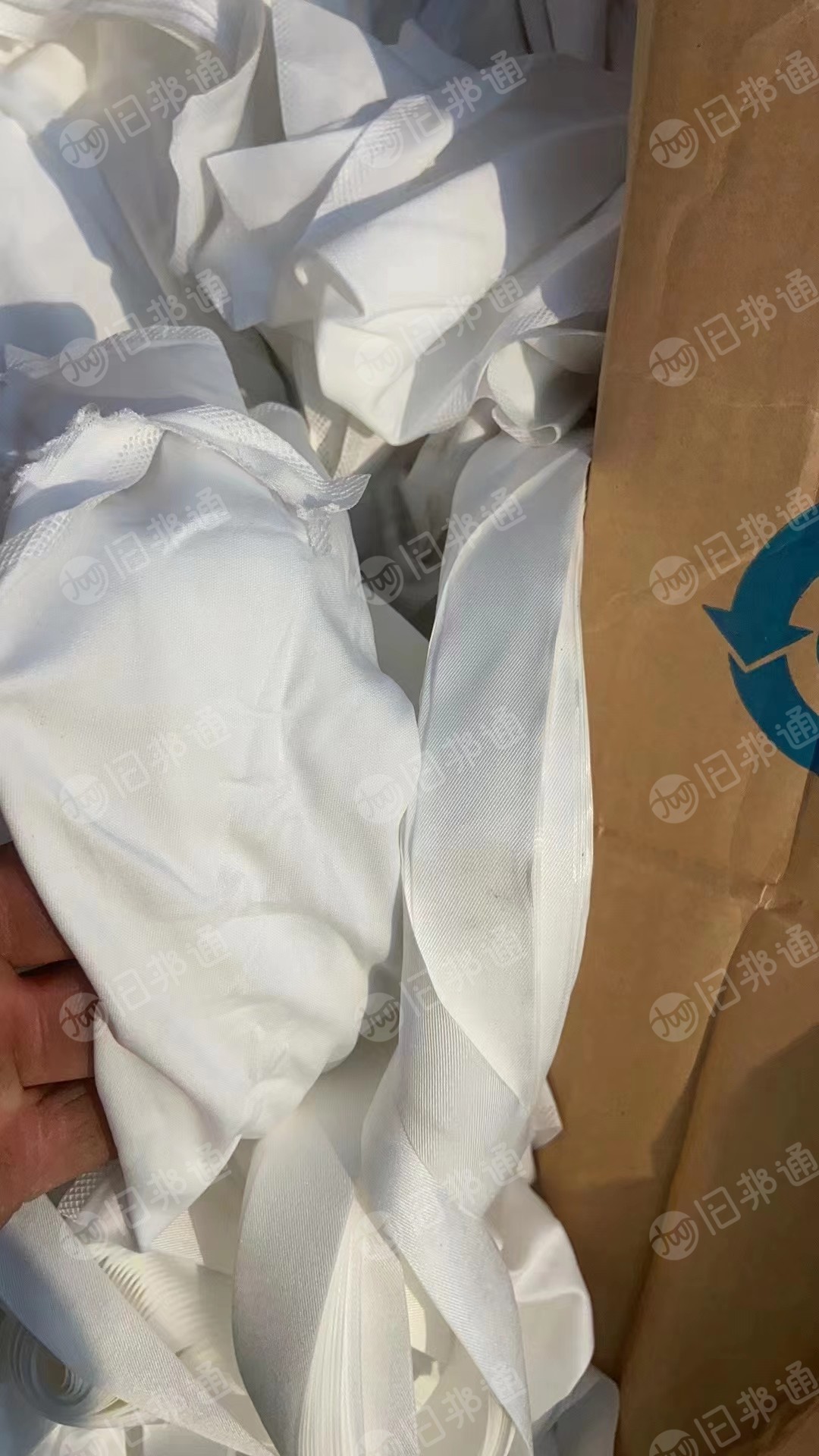 针织纯涤布块,涤纶废布,长期大量出售