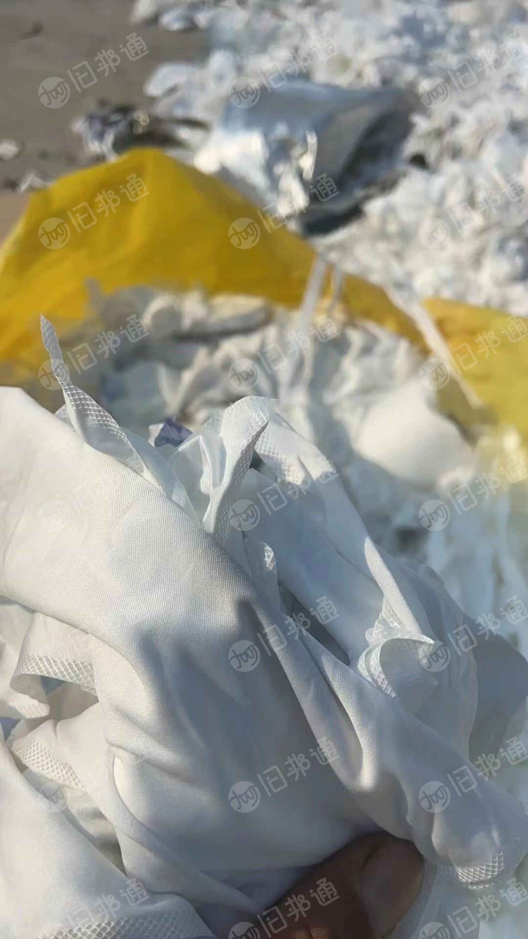 针织纯涤布块,涤纶废布,长期大量出售