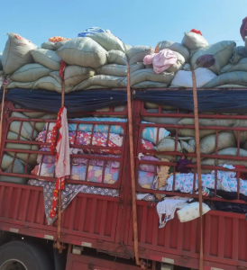 法兰绒素色卷子印花零头布出售