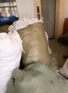 涤纶废布，布条，碎布大量现金回收