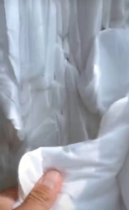 汽车内饰隔音棉，双组分子吸音棉边料，PP复合PET的，可开花，造粒，大量出售