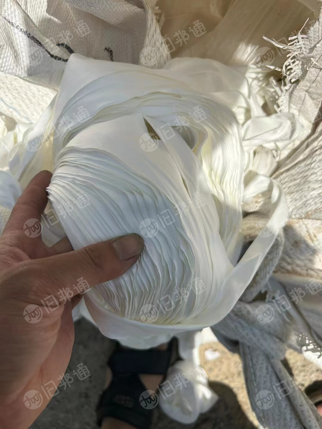 出售漂白针织开花料,涤锦开花料