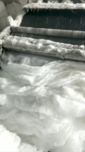 纯毛衣片开松小白棉长期供应